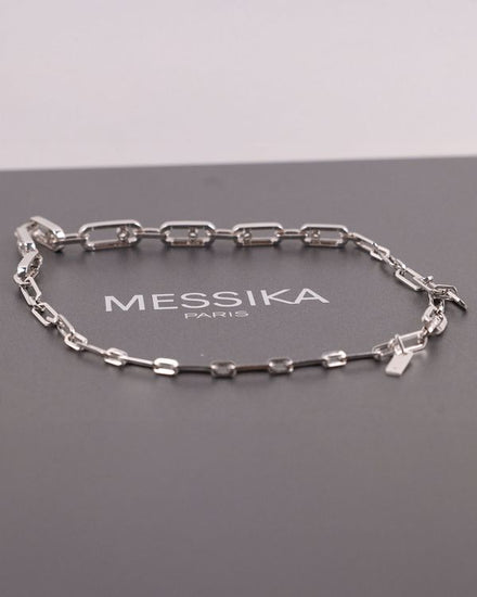 2026 Messika Necklace Move Link Choker 10.2 - 14.5IN White Gold 1.7ct Diamonds (Move Link Choker)
