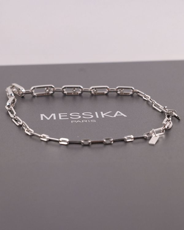 2026 Messika Necklace Move Link Choker 10.2 - 14.5IN White Gold 1.7ct Diamonds (Move Link Choker)