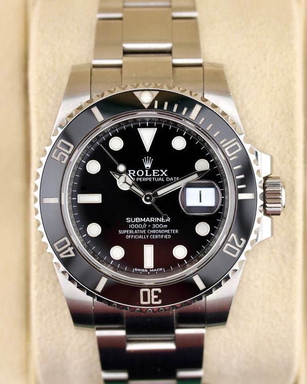 2020 Rolex Submariner Date 40MM Black Dial Oyster Bracelet (116610LN)