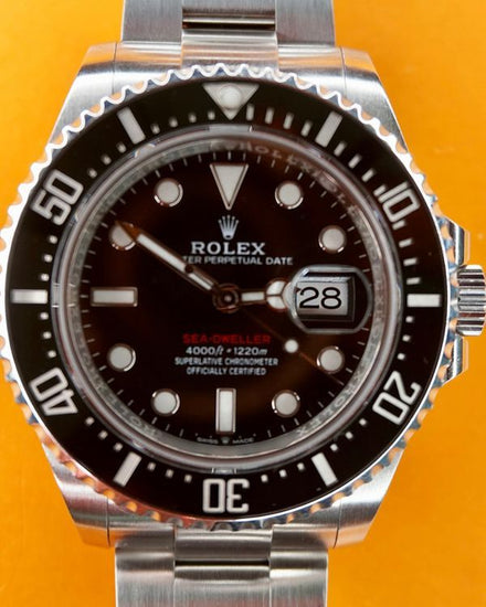 2025 Rolex Sea-Dweller "Red Letters 50th Anniversary" 43MM Black Dial Oyster Bracelet (126600)