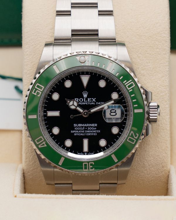 2023 Rolex Submariner Date “Starbucks” 41MM Black Dial Oyster Bracelet (126610LV)