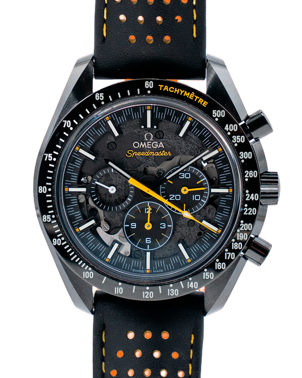 2019 Omega Speedmaster Dark Side of the Moon "Apollo 8" 44.25MM Black Dial Leather Strap (311.92.44.30.01.001)