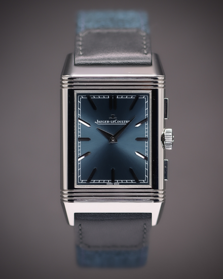 2024 Jaeger-LeCoultre Reverso 29.9MM Blue Dial Textile Strap (Q389848J)