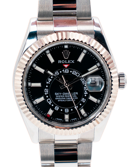 2020 Rolex Sky-Dweller 42MM Black Dial Oyster Bracelet (326934)