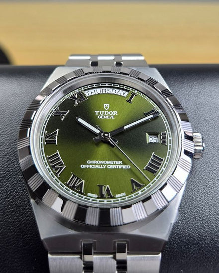 No Reserve - 2026 Tudor Royal 40MM Green Dial Steel Bracelet (2840D1A0)