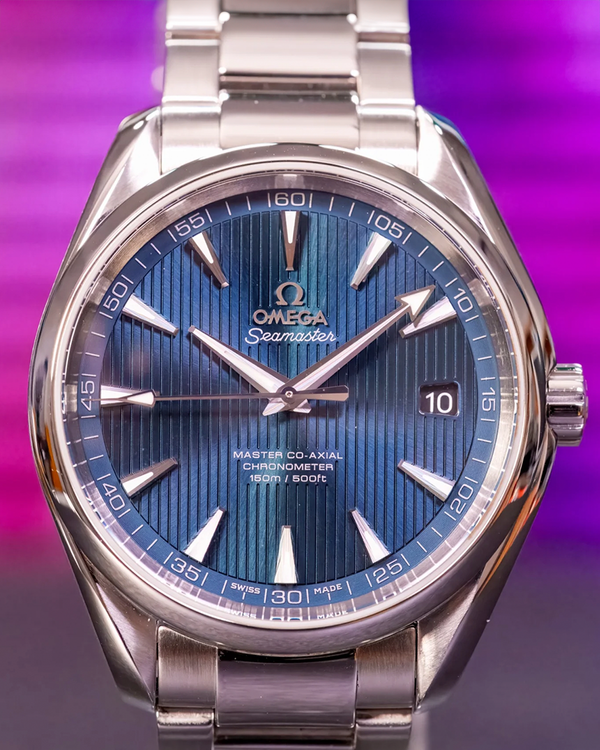 2023 Omega Seamaster Aqua Terra 150M 41.5MM Blue Dial Steel Bracelet (231.10.42.21.03.003)