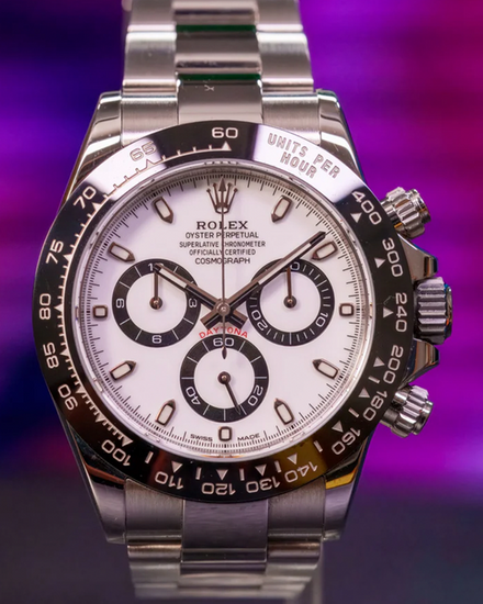 2023 Rolex Cosmograph Daytona "Panda" 40MM White Dial Oyster Bracelet (116500LN)