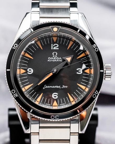 2021 Omega Seamaster 300 "The 1957 Trilogy" L.E. 39MM Black Dial Steel Bracelet (234.10.39.20.01.001)