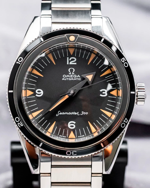 2021 Omega Seamaster 300 "The 1957 Trilogy" L.E. 39MM Black Dial Steel Bracelet (234.10.39.20.01.001)