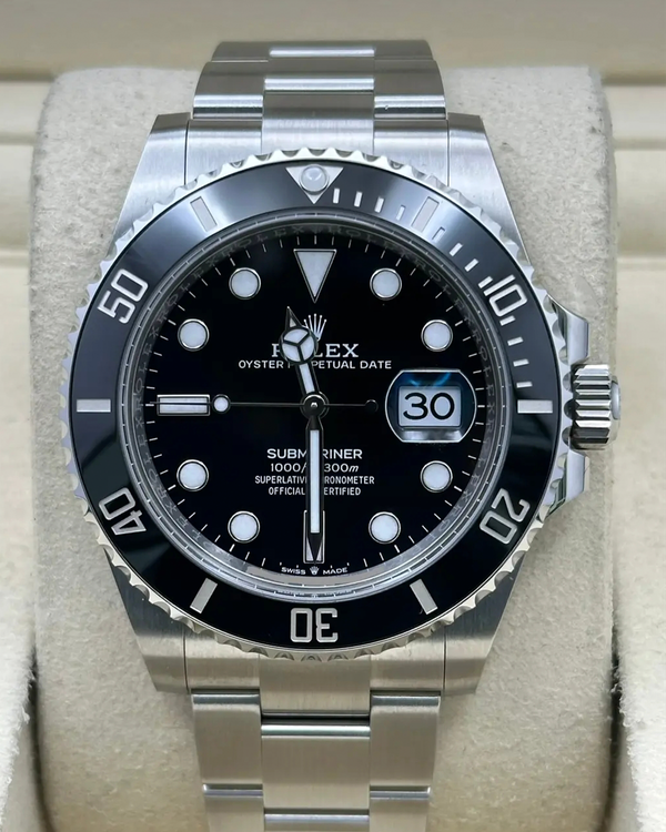 2026 Rolex Submariner Date 41MM Black Dial Oyster Bracelet (126610LN)