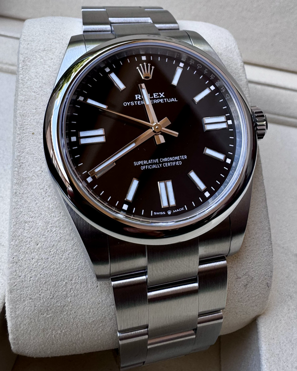 2026 Rolex Oyster Perpetual 41MM Black Dial Oyster Bracelet (134300)