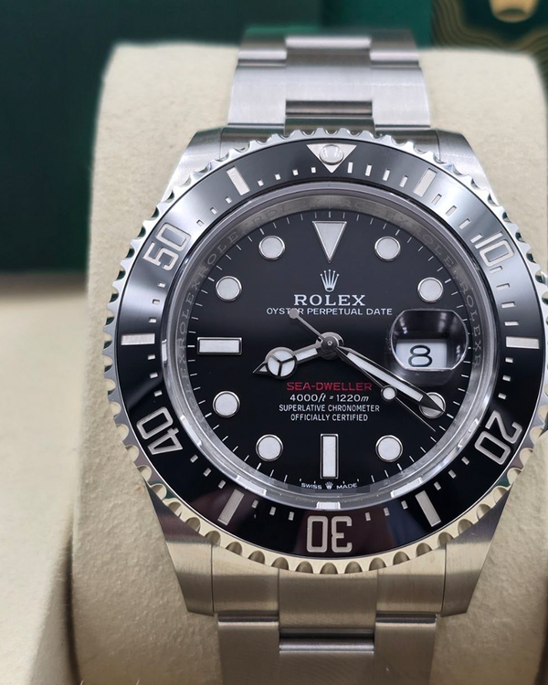 2025 Rolex Sea-Dweller "Red Letters 50th Anniversary" 43MM Black Dial Oyster Bracelet (126600)