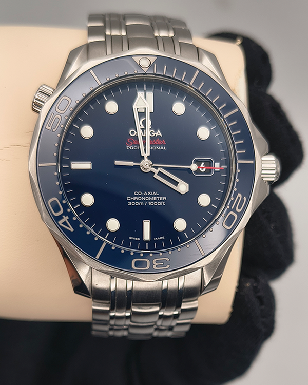 2025 Omega Seamaster Diver 300M 41MM Blue Dial Steel Bracelet (212.30.41.20.03.001)