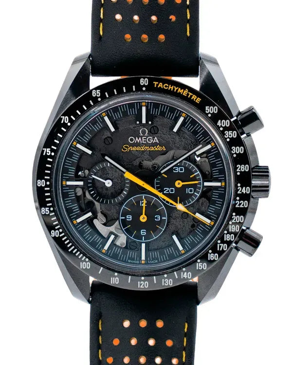 Omega Speedmaster Dark Side of the Moon "Apollo 8" 44.25MM Black Dial Leather Strap (311.92.44.30.01.001)