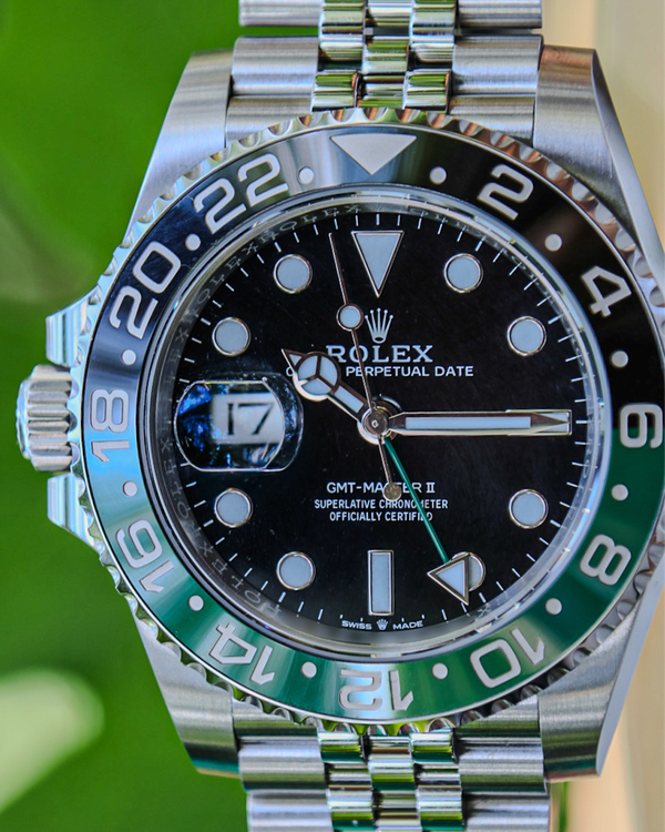 2026 Rolex GMT-Master II "Sprite" 40MM Black Dial Jubilee Bracelet (126720VTNR)