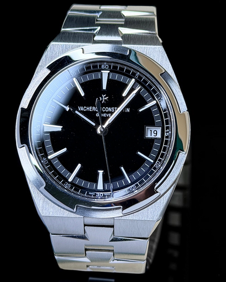 2021 Vacheron Constantin Overseas 41MM Black Dial Steel Bracelet (4500V/110A-B483)
