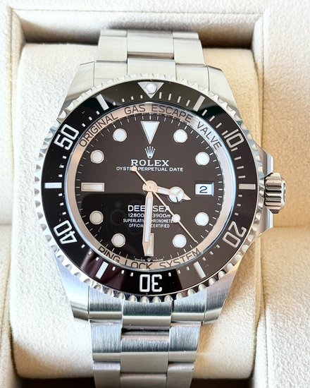 2024 Rolex Sea-Dweller Deepsea 44MM Black Dial Oyster Bracelet (136660)
