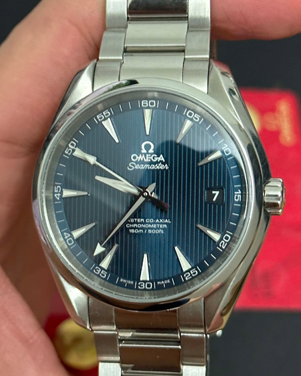 2009 Omega Seamaster Aqua Terra 150M 41.5MM Blue Dial Steel Bracelet (231.10.42.21.03.003)