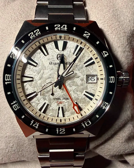 2024 Grand Seiko Sport GMT "Lion" 44.5MM White Dial Titanium Bracelet (SBGE307G)