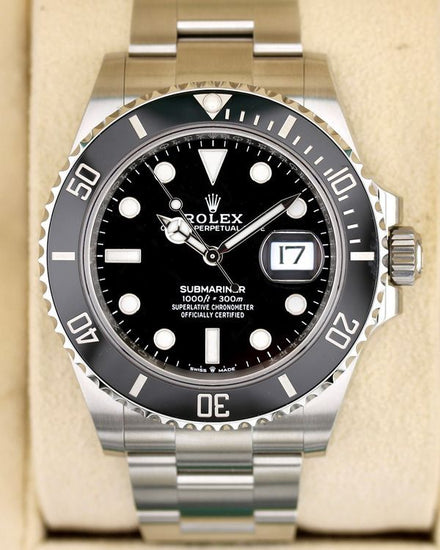 No Reserve - 2024 Rolex Submariner Date 41MM Black Dial Oyster Bracelet (126610LN)