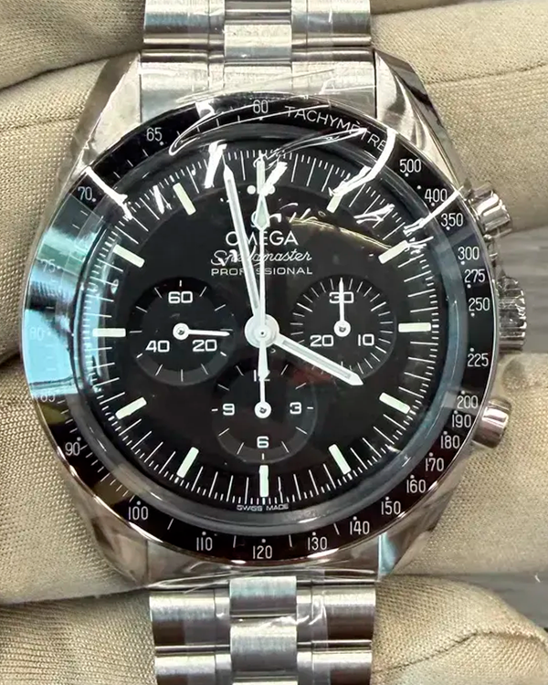 2026 Omega Speedmaster Professional Moonwatch 42MM Black Dial Steel Bracelet (310.30.42.50.01.001)