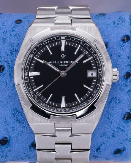 2020 Vacheron Constantin Overseas 41MM Black Dial Steel Bracelet (4500V/110A-B483)