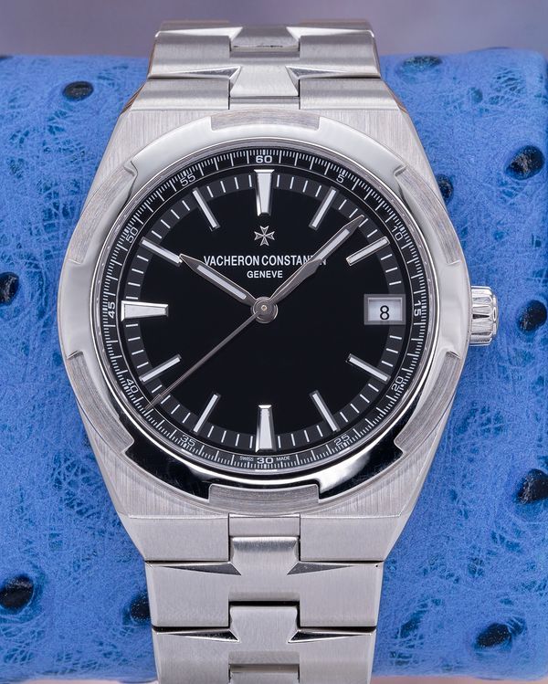 2020 Vacheron Constantin Overseas 41MM Black Dial Steel Bracelet (4500V/110A-B483)