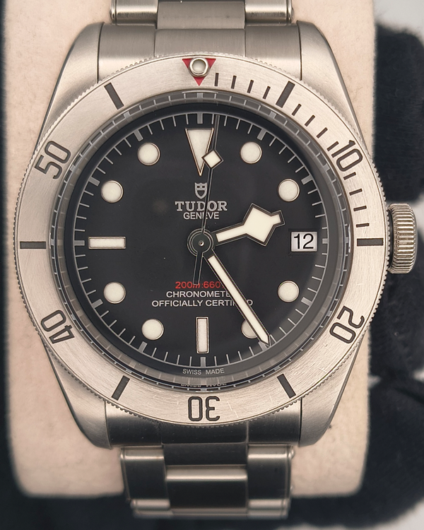 2017 Tudor Black Bay Steel 41MM Black Dial Steel Bracelet (79730)