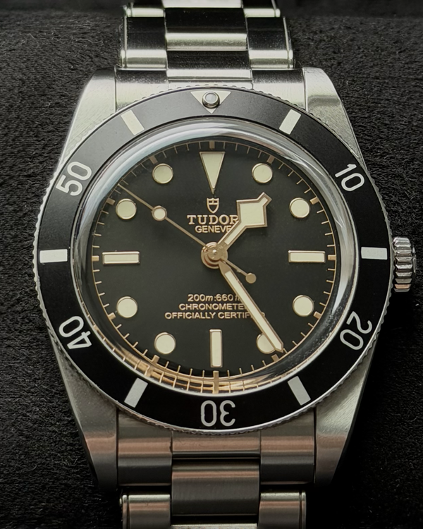 2025 Tudor Black Bay '54 37MM Black Dial Steel Bracelet (79000N)