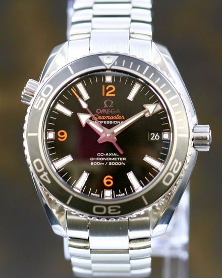 No Reserve - 2019 Omega Seamaster Planet Ocean 600M 42MM Black Dial Steel Bracelet (232.30.42.21.01.003)