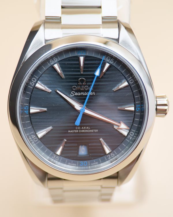 2024 Omega Seamaster Aqua Terra 150M 41MM Blue Dial Steel Bracelet (220.10.41.21.03.002)