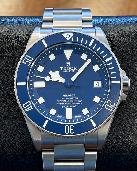 2026 Tudor Pelagos 42MM Blue Dial Titanium Bracelet (25600TB)