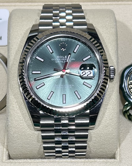 2025 Rolex Datejust 41MM Green Dial Jubilee Bracelet (126300)