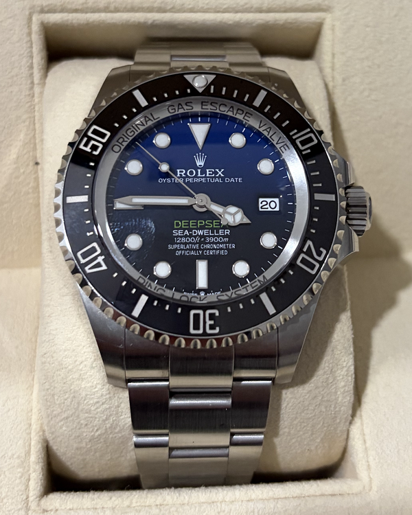 2023 Rolex Sea-Dweller Deepsea "James Cameron" 44MM Blue Dial Oyster Bracelet (136660)