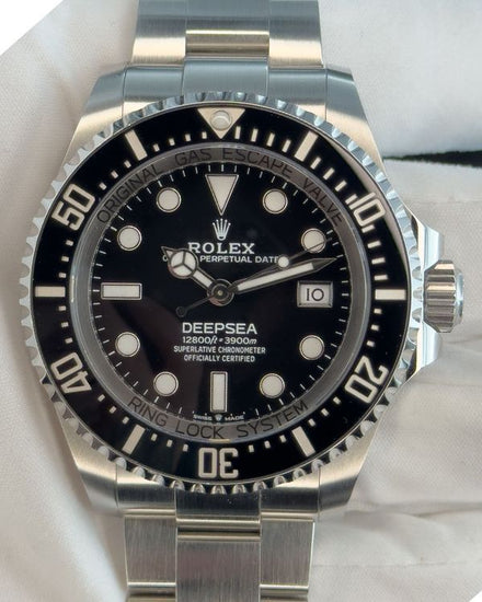 No Reserve - 2025 Rolex Sea-Dweller Deepsea 44MM Black Dial Oyster Bracelet (136660)
