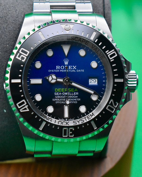 2019 Rolex Sea-Dweller Deepsea "James Cameron" 44MM Blue Dial Oyster Bracelet (126660)