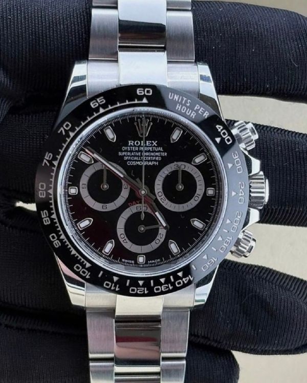 2019 Rolex Cosmograph Daytona 40MM Black Dial Oyster Bracelet (116500LN)