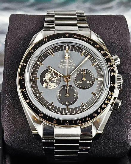 2019 Omega Speedmaster Professional Moonwatch Apollo 11 "50th Anniversary" L.E. 42MM Grey Dial Steel Bracelet (310.20.42.50.01.001)