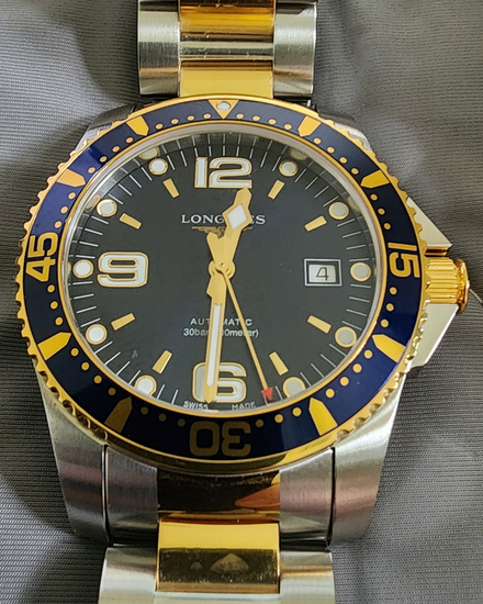No Reserve - 2026 Longines HydroConquest 41MM Blue Dial Steel Bracelet (L3.742.3.96.7)