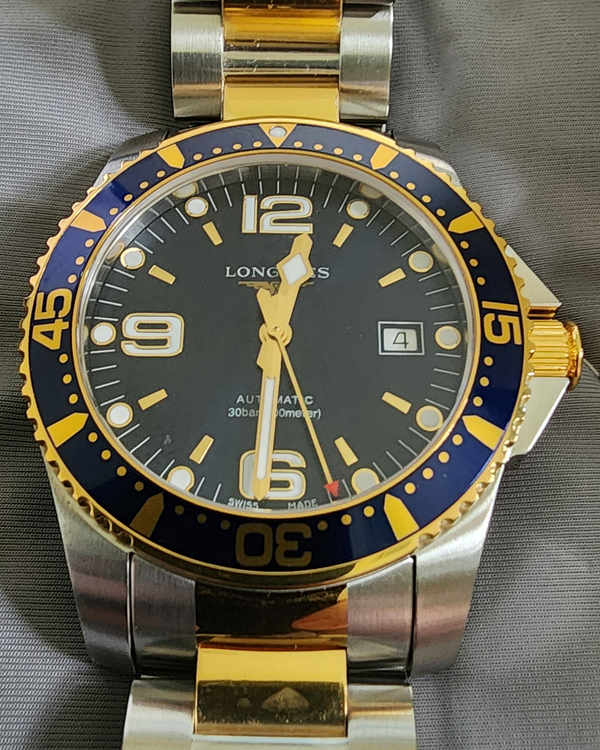 No Reserve - 2026 Longines HydroConquest 41MM Blue Dial Steel Bracelet (L3.742.3.96.7)