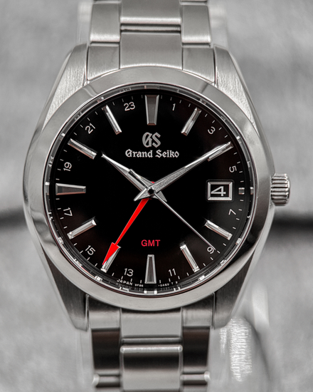No Reserve - 2023 Grand Seiko Heritage 40MM Quartz Black Dial Steel Bracelet (SBGN013)