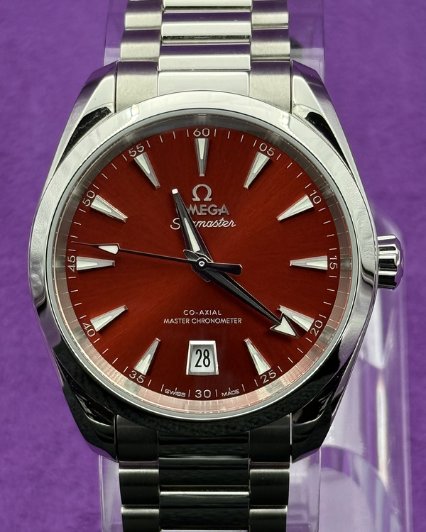 2024 Omega Seamaster Aqua Terra Shades 38MM Terracotta Dial Steel Bracelet (220.10.38.20.13.003)