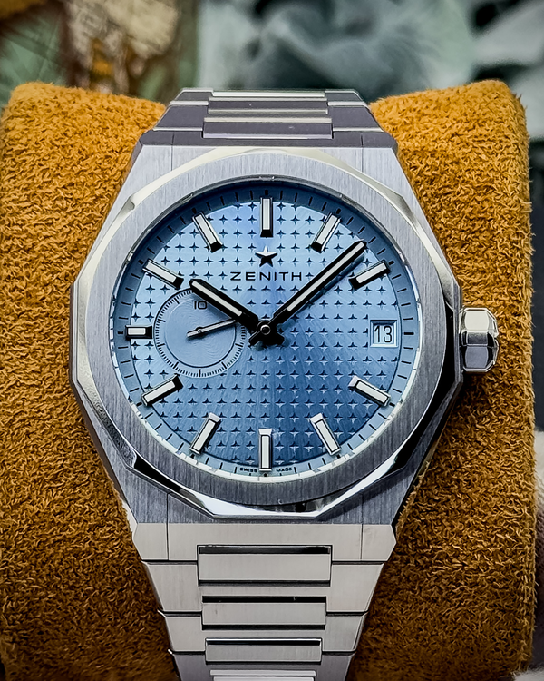 2024 Zenith Defy Skyline 41MM Ice Blue Dial Steel Bracelet (03.9300.3620/15.I001)