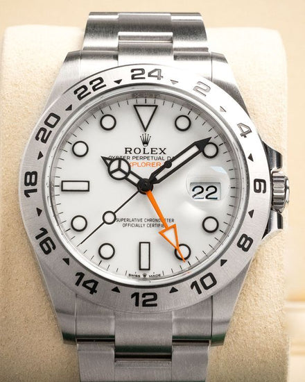 2026 Rolex Explorer II "Polar" 42MM White Dial Oyster Bracelet (226570)