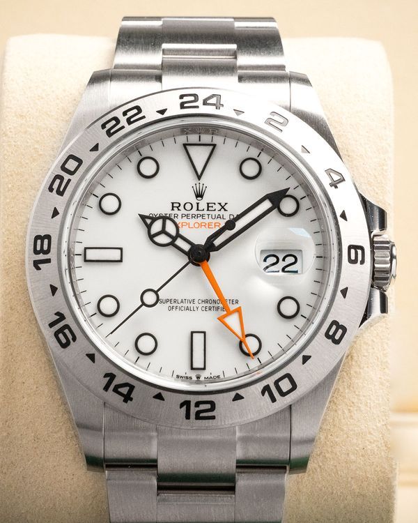 2026 Rolex Explorer II "Polar" 42MM White Dial Oyster Bracelet (226570)