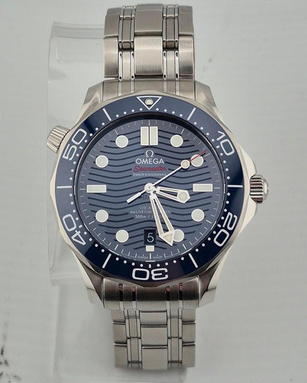 No Reserve - 2024 Omega Seamaster Diver 300M 42MM Blue Dial Steel Bracelet (210.30.42.20.03.001)