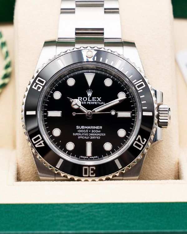 2019 Rolex Submariner No-Date 40MM Black Dial Oyster Bracelet (114060)