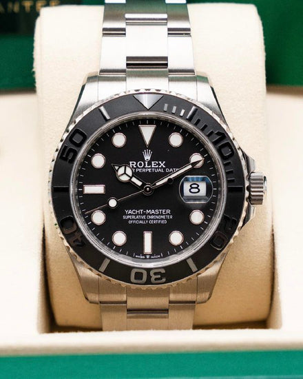 2025 Rolex Yacht-Master 42MM Black Dial Titanium Oyster Bracelet (226627)