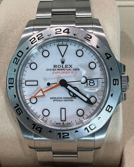 2026 Rolex Explorer II "Polar" 42MM White Dial Oyster Bracelet (226570)
