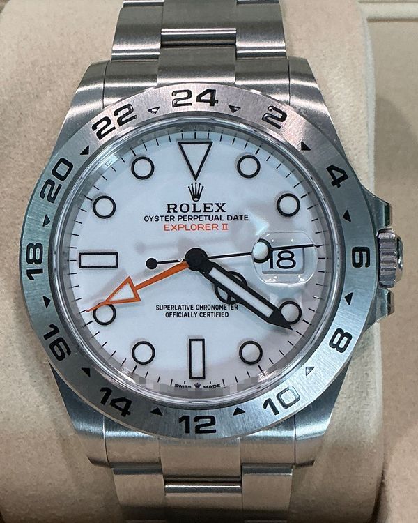 2026 Rolex Explorer "Polar" 42MM White Dial Oyster Bracelet (226570)